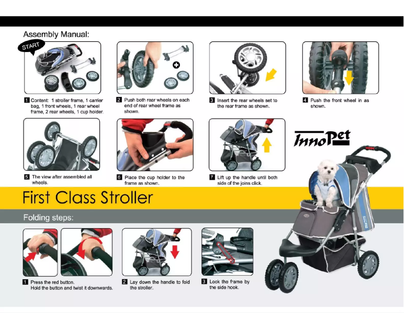 Image de la première page du manuel de l'appareil First Class IPS-09