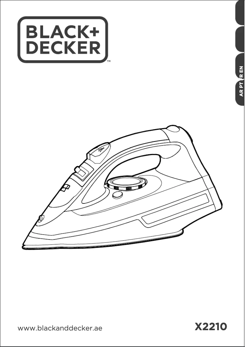 Image de la première page du manuel de l'appareil X2210