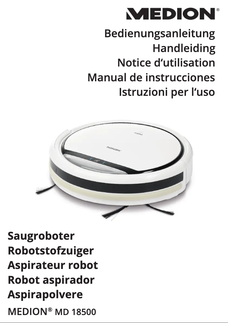 Image de la première page du manuel de l'appareil MD 18500