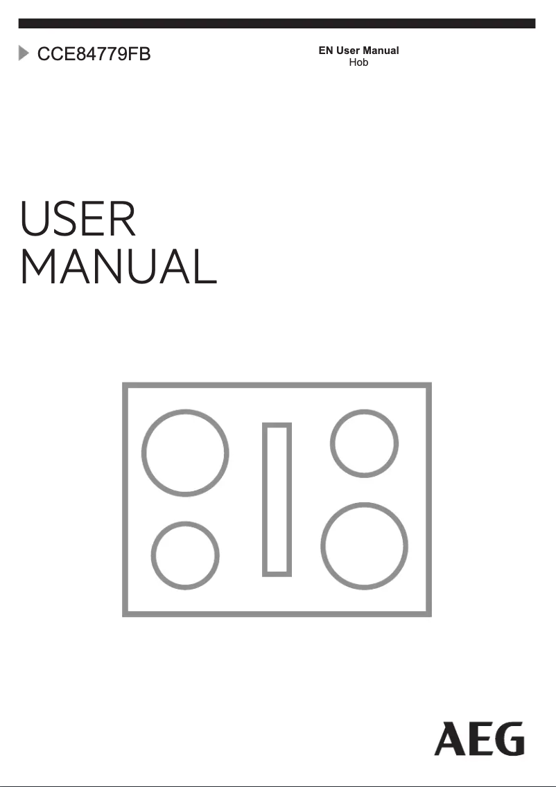 Image de la première page du manuel de l'appareil CCE84779FB