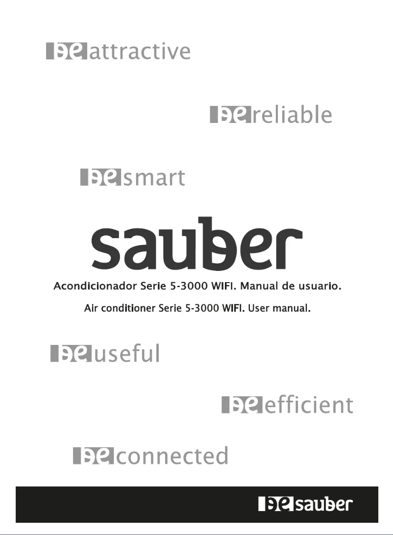 Page 1 de la notice Manuel utilisateur Sauber SERIE 5-3000 WIFI