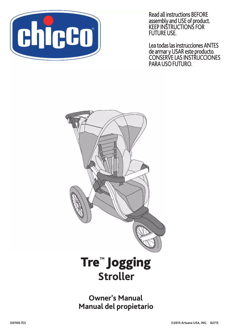 Image de la première page du manuel de l'appareil Tre Jogging