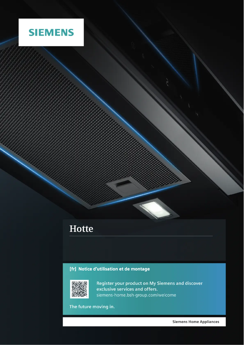 Page 1 de la notice Manuel utilisateur Siemens iQ500 LC98BIP50