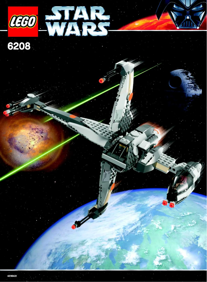 Image de la première page du manuel de l'appareil Star Wars 6208