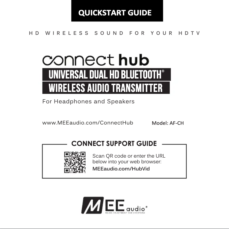 Page n°1 - Manuel utilisateur MEE audio Connect Hub