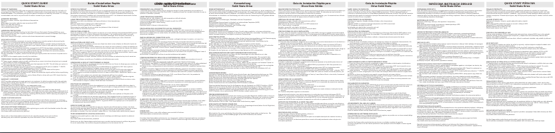 Image de la première page du manuel de l'appareil ASP550SS7-480GM