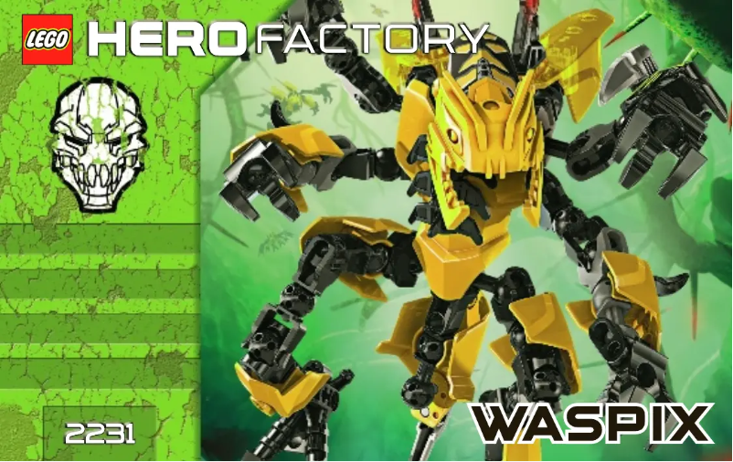 Page 1 de la notice Manuel utilisateur Lego Waspix