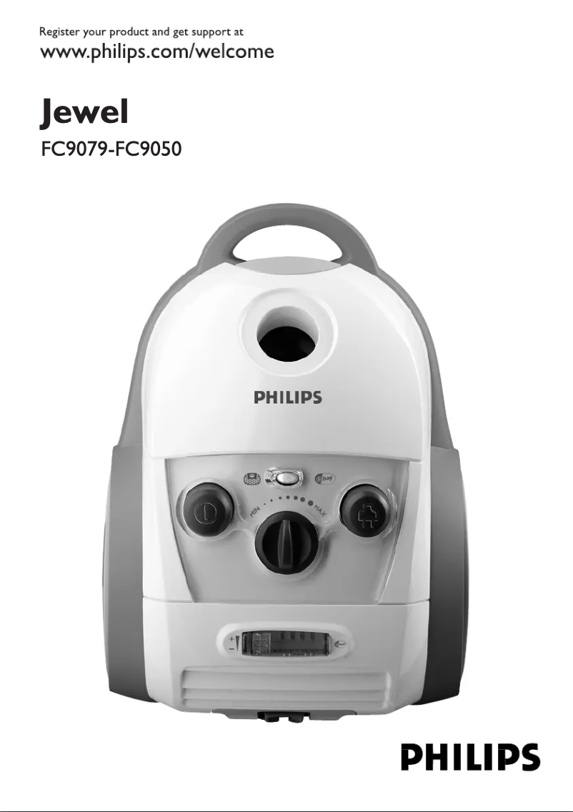 Page n°1 - Manuel utilisateur Philips FC9060