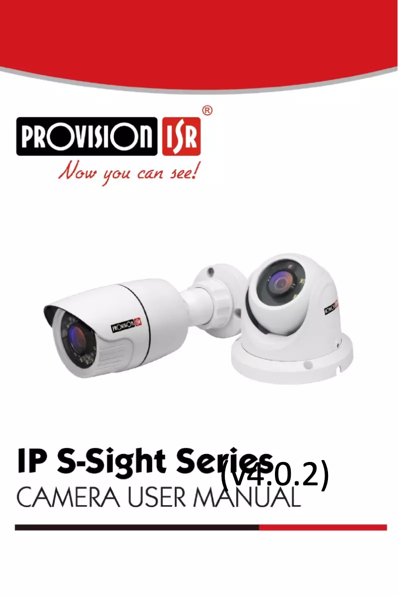 Page 1 de la notice Manuel utilisateur Provision-ISR DI-390IP5SVF