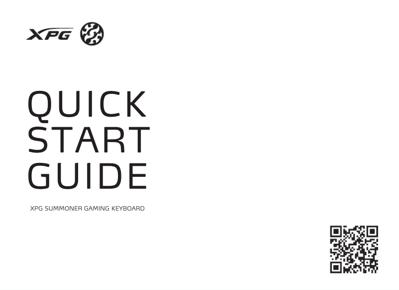 Page n°1 - Manuel utilisateur XPG Summoner