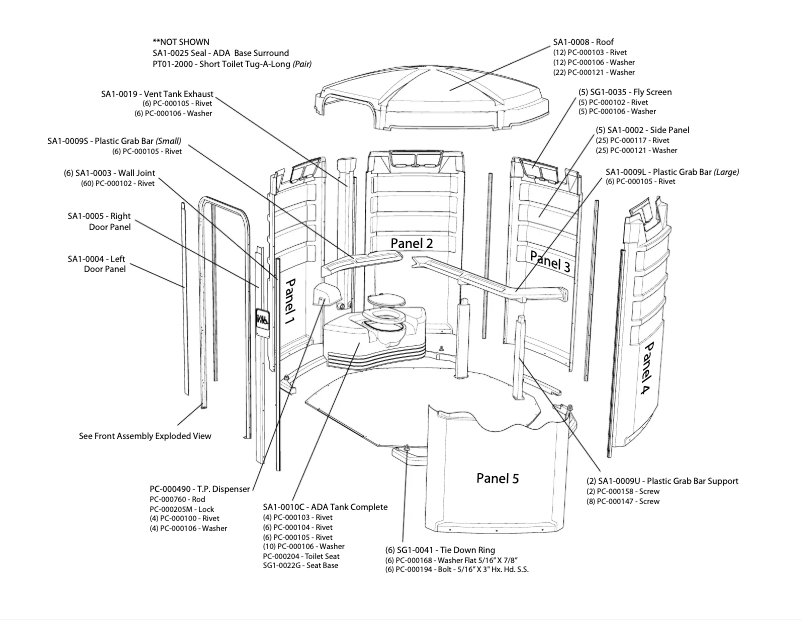 Page n°1 - Manuel utilisateur PolyJohn SA1-1122