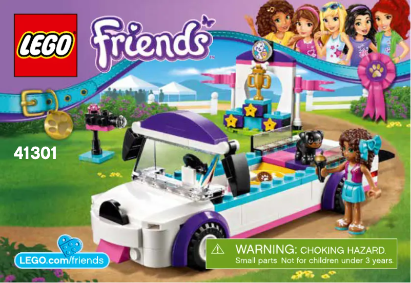 Page 1 de la notice Manuel utilisateur Lego Friends 41301