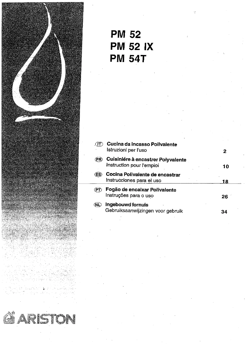 Image de la première page du manuel de l'appareil PM 52