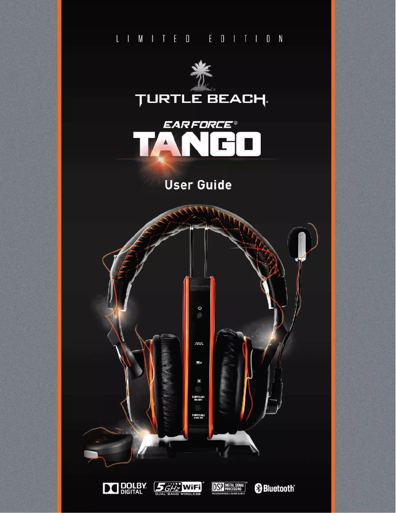 Image de la première page du manuel de l'appareil Call of Duty: Black Ops II Ear Force Tango