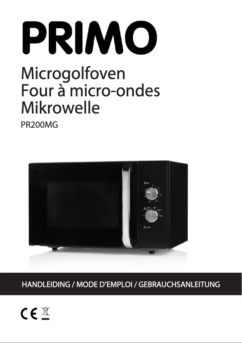 Page 1 de la notice Manuel utilisateur Primo PR200MG