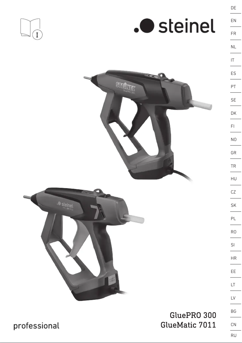 Page 1 de la notice Manuel utilisateur Steinel GlueMatic 7011
