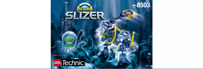 Page 1 de la notice Manuel utilisateur Lego Technic 8503