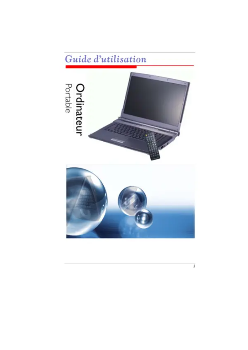 Page 1 de la notice Manuel utilisateur ECS 600