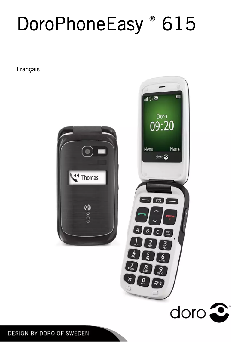 Image de la première page du manuel de l'appareil PhoneEasy 615