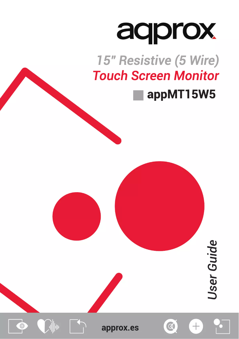 Page 1 of the manual User Manual Approx APPMT15W5