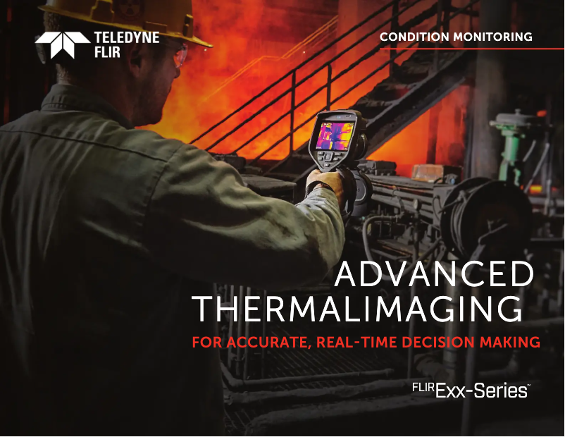 Page 1 de la notice Brochure FLIR E76