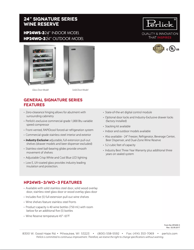 Image de la première page du manuel de l'appareil HP24WS-3-4L