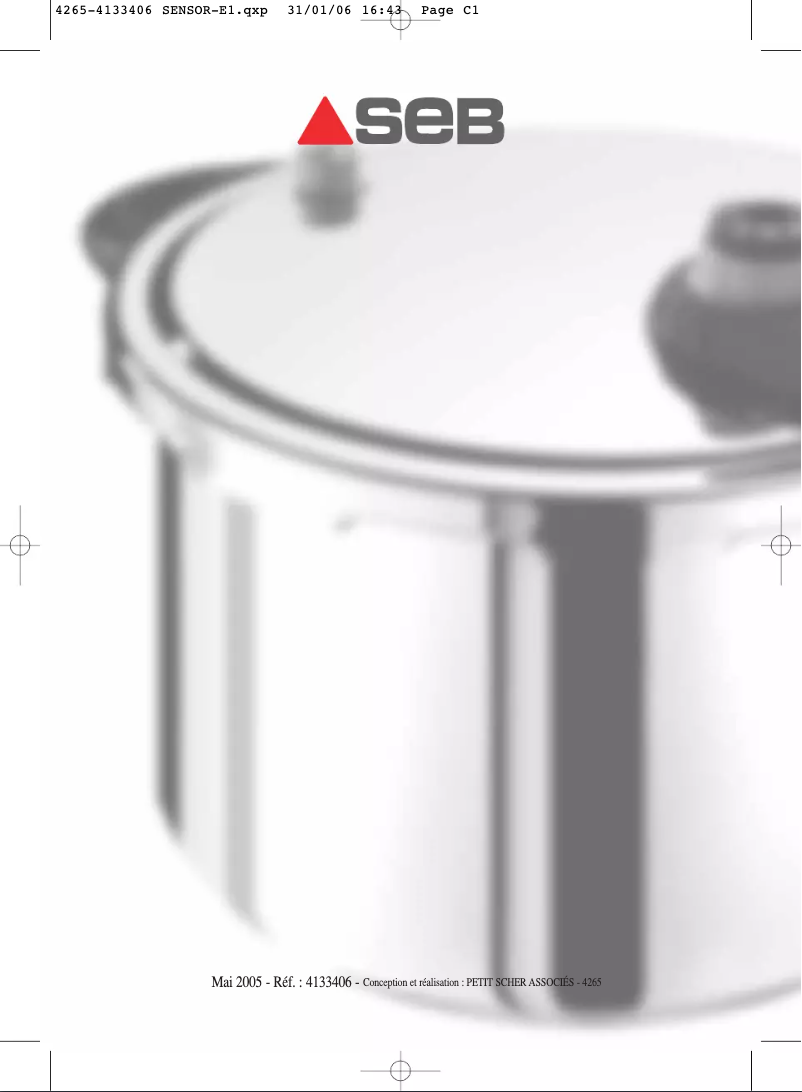 Image de la première page du manuel de l'appareil Sensor