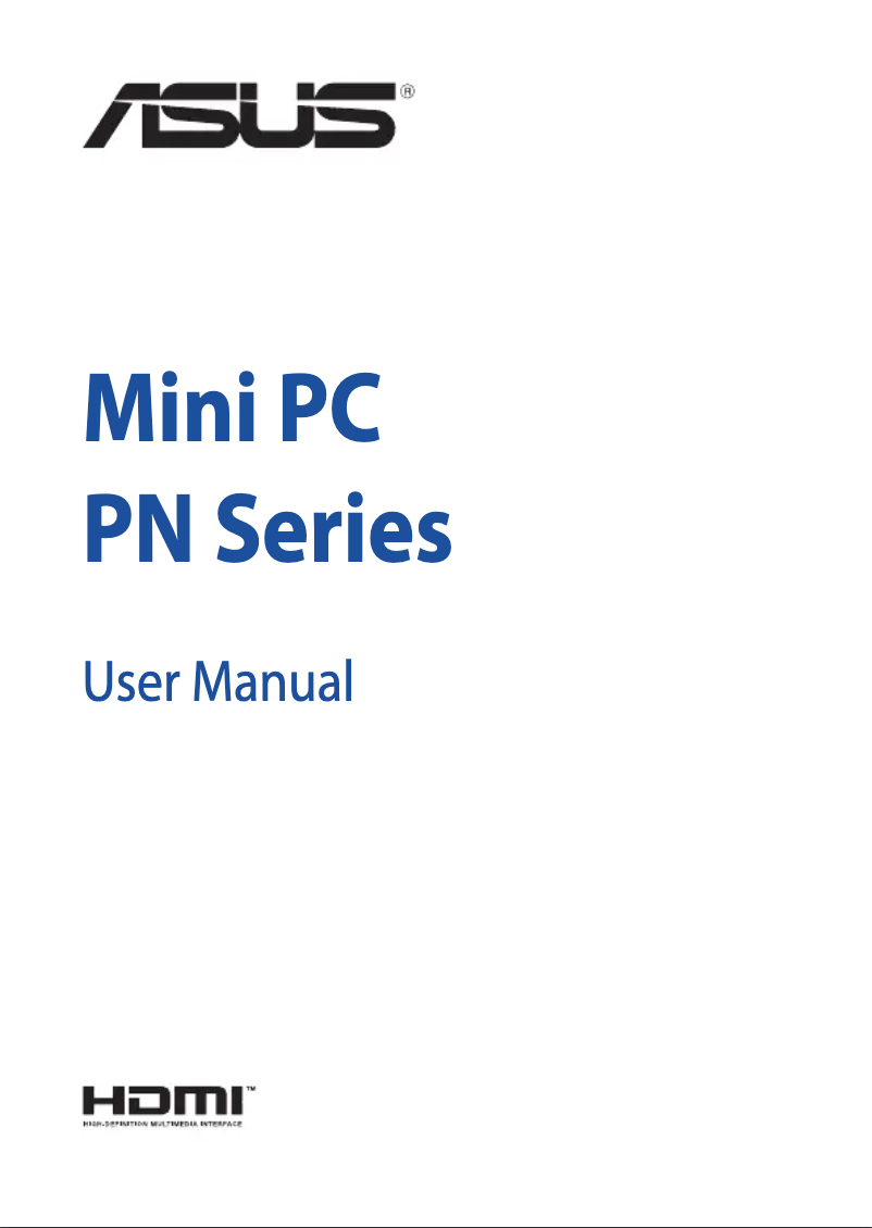 Page n°1 - Manuel utilisateur Asus PN60