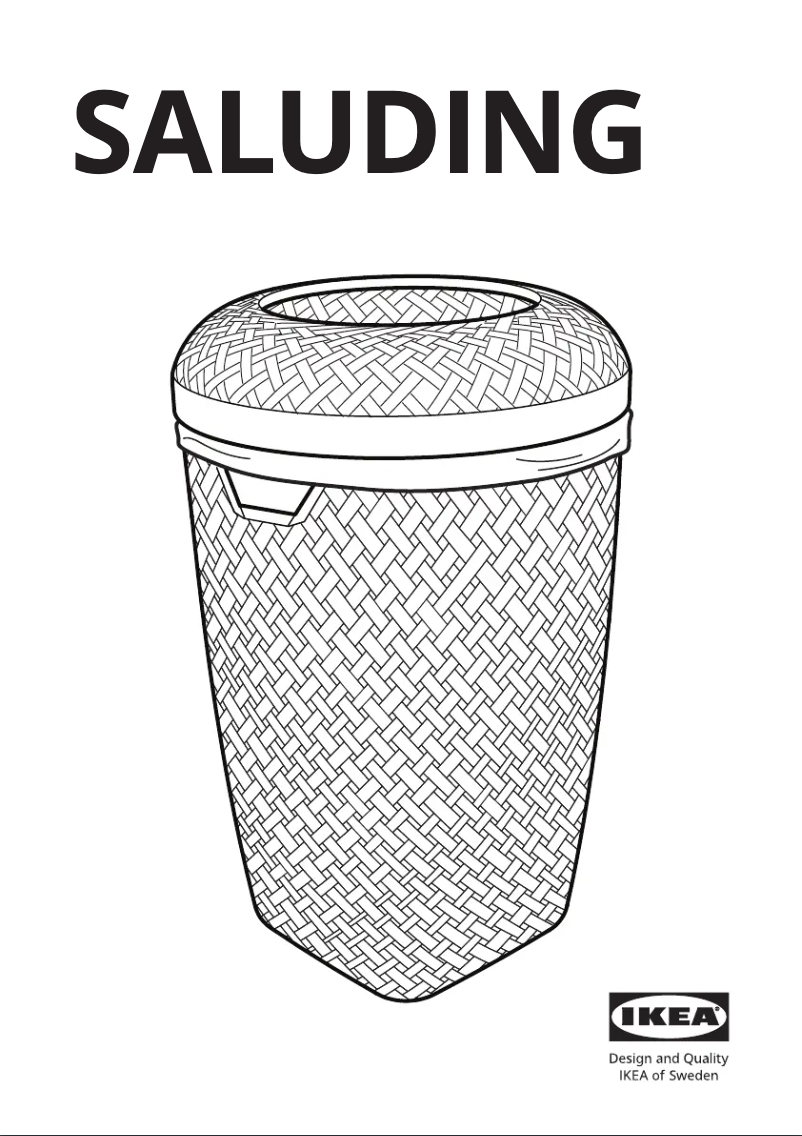 Página 1 del manual Manual de usuario Ikea SALUDING 505.035.84