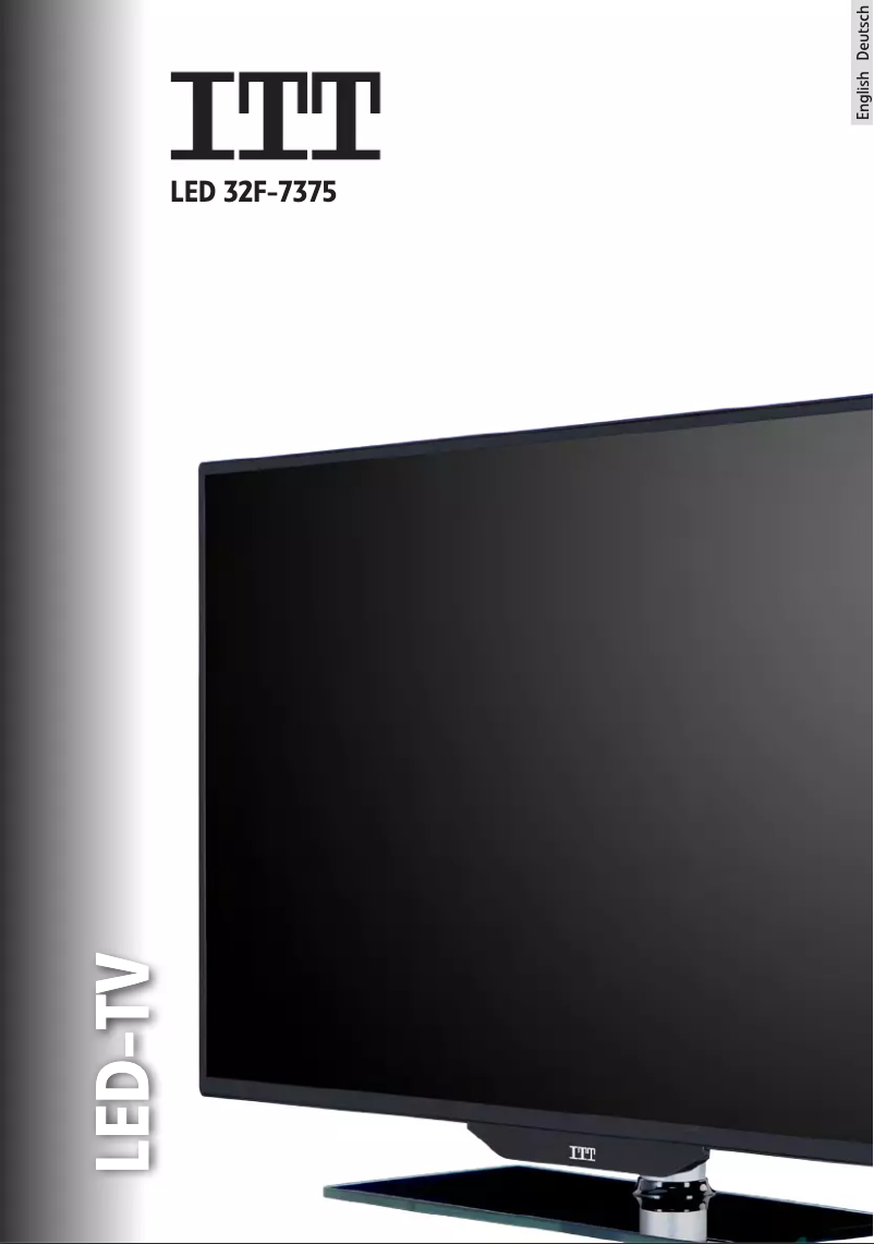 Page n°1 - Manuel utilisateur ITT LED 32F-7375-B
