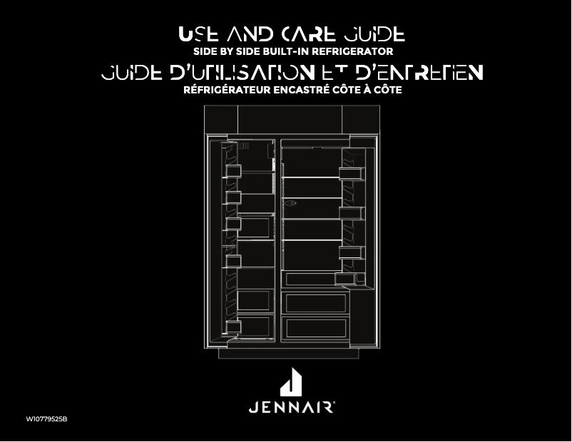 Page 1 de la notice Manuel utilisateur JennAir JS42NXFXDE