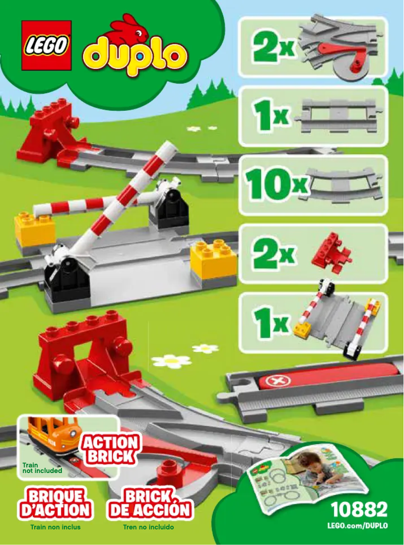 Page n°1 - Manuel utilisateur Lego Duplo 10882