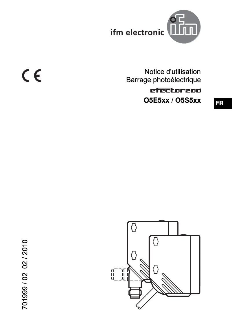 Page n°1 - Manuel utilisateur IFM O5S500