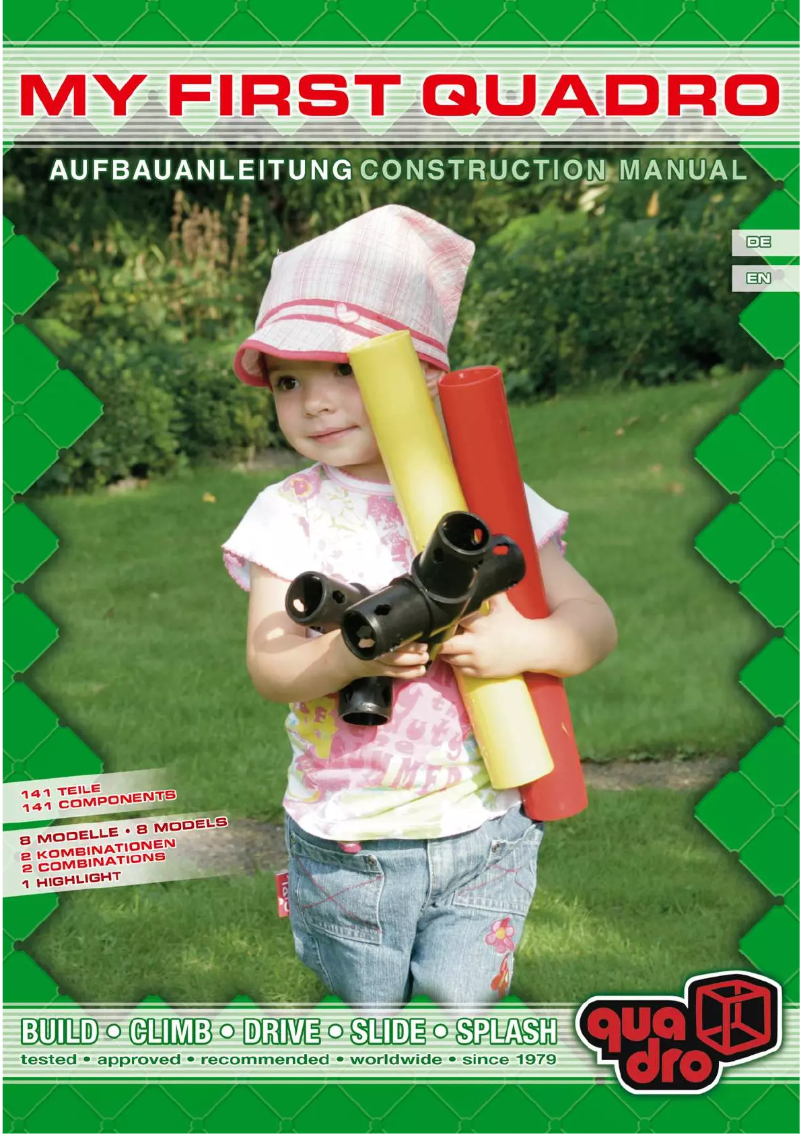 Page n°1 - Manuel utilisateur Quadro MyFirst