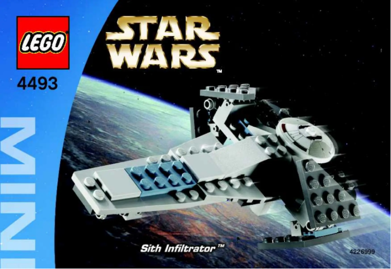 Image de la première page du manuel de l'appareil MINI Sith Infiltrator (TM)