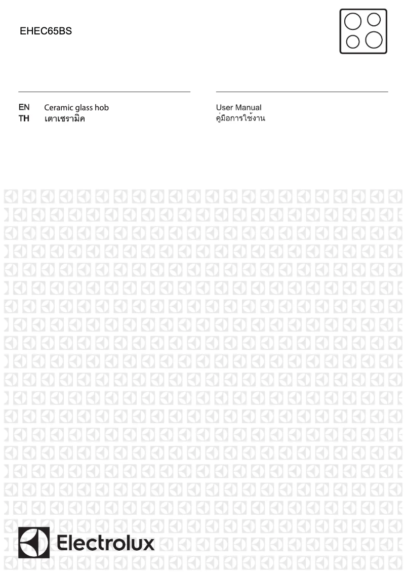 Page 1 de la notice Manuel utilisateur Electrolux EHEC65BS