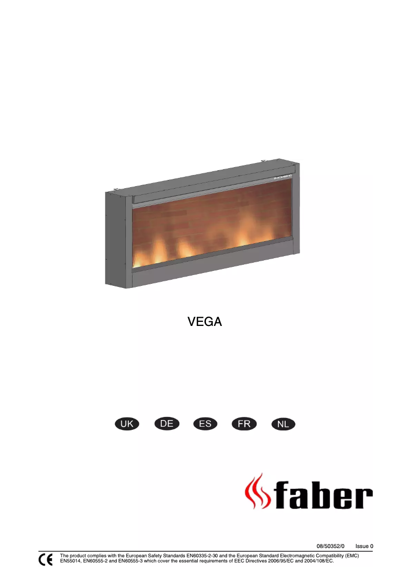 Image de la première page du manuel de l'appareil Vega