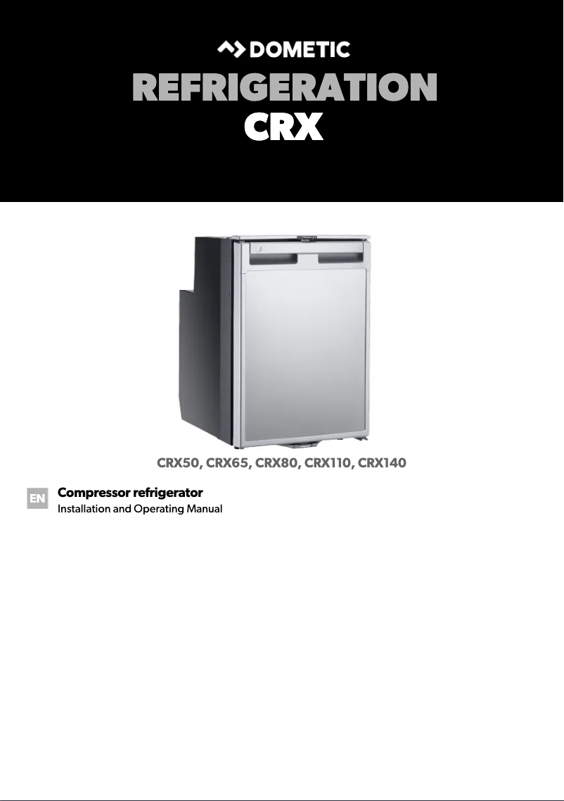 Image de la première page du manuel de l'appareil CoolMatic CRX 65