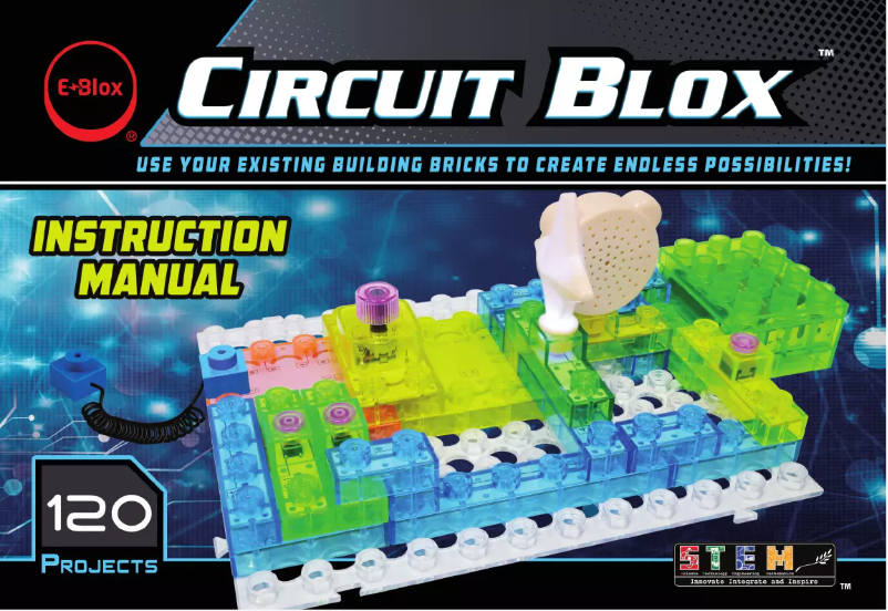 Image de la première page du manuel de l'appareil Circuit Blox 120