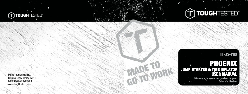 Image de la première page du manuel de l'appareil Phoenix TT-JS-PHX