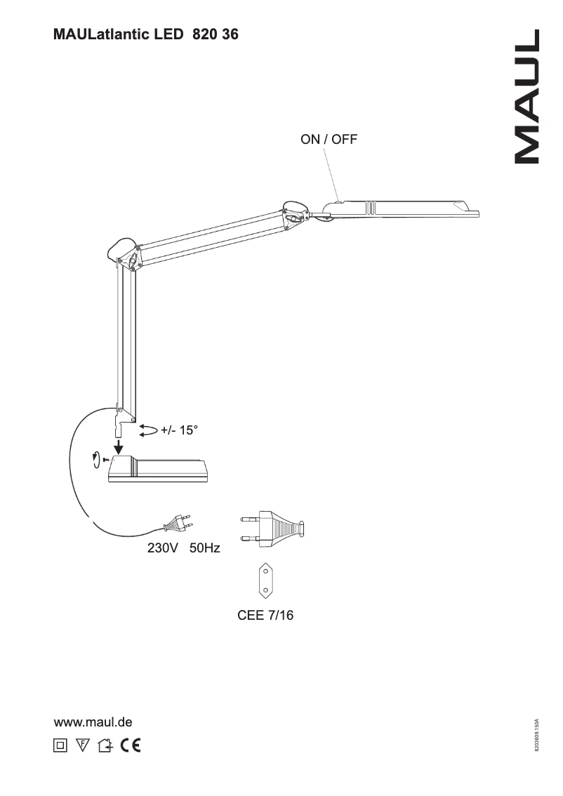 Página 1 del manual Manual de usuario MAUL Atlantic