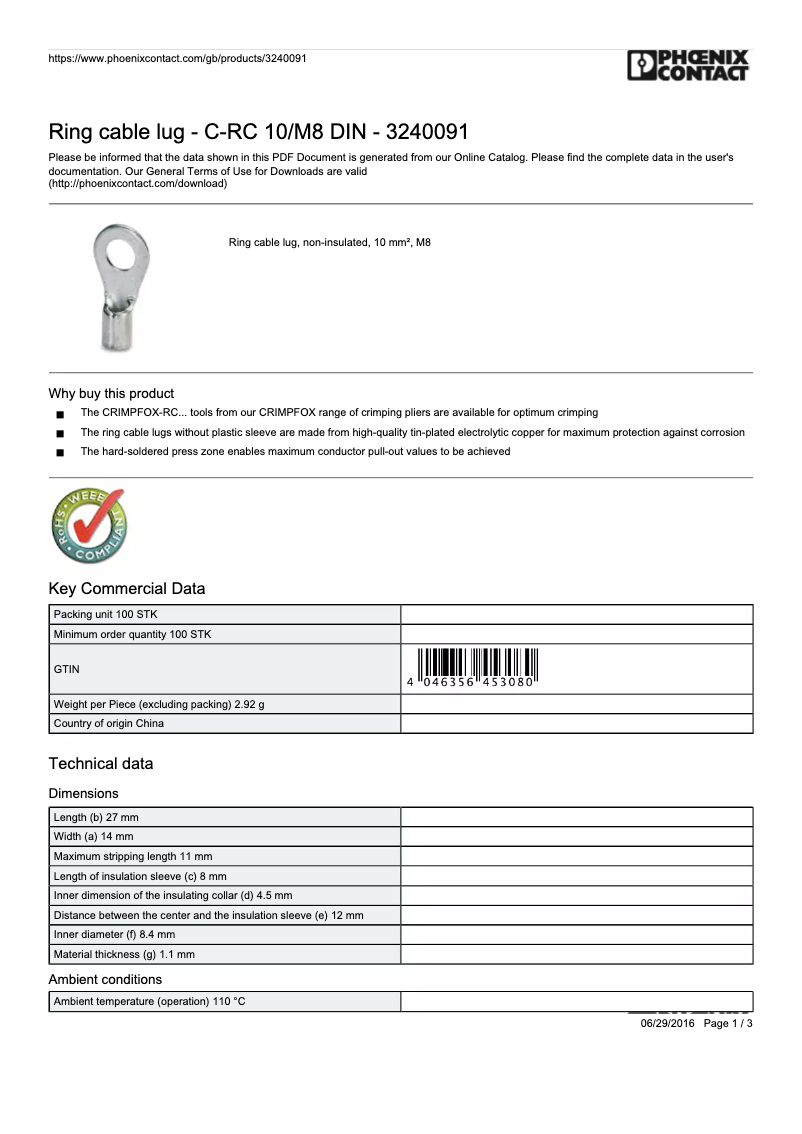 Image de la première page du manuel de l'appareil 3240091
