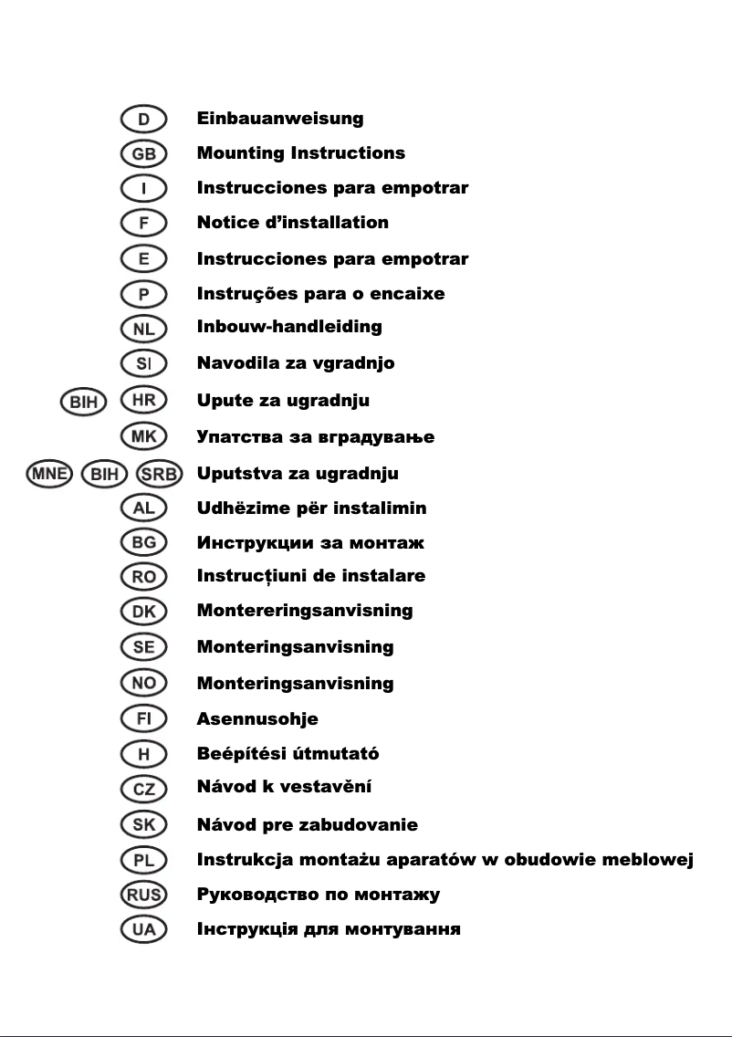 Page n°1 - Manuel utilisateur Gorenje FI4061