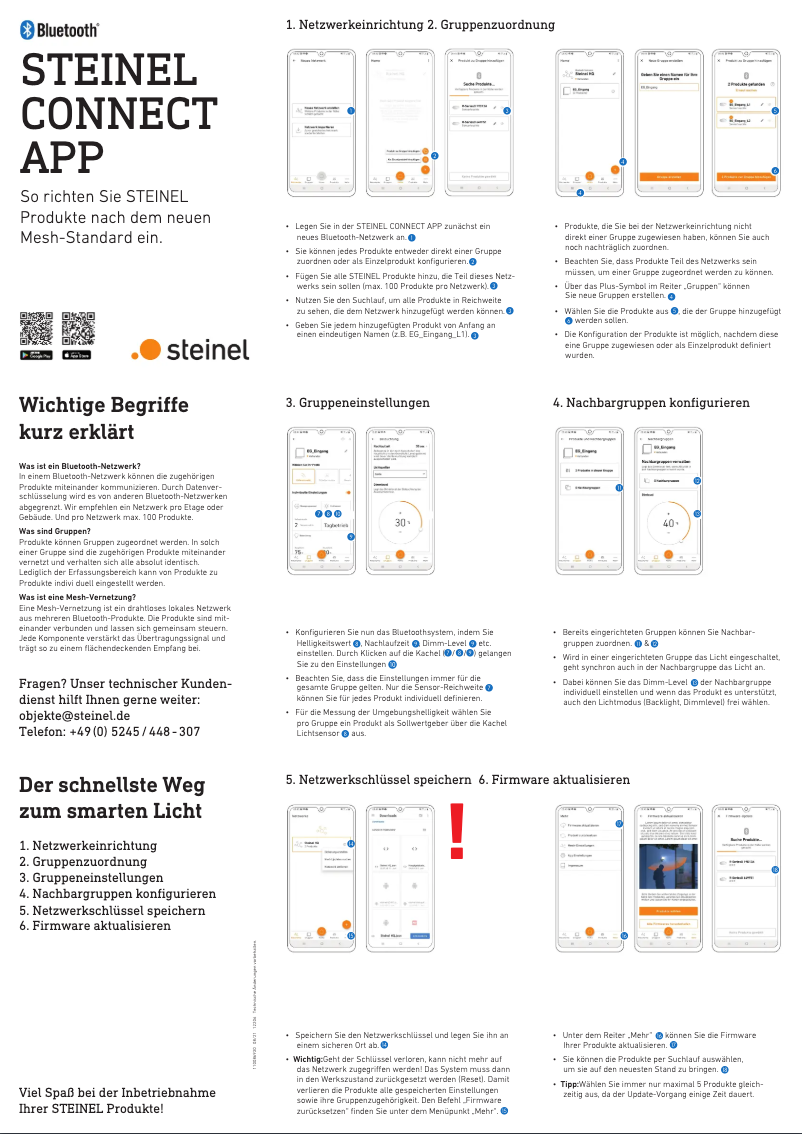 Page n°1 - Fiche technique Steinel RS PRO R20 Q Basic SC