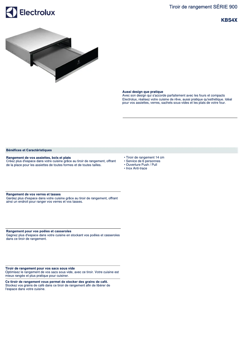 Imagen de la primera página del manual del dispositivo KBS4X