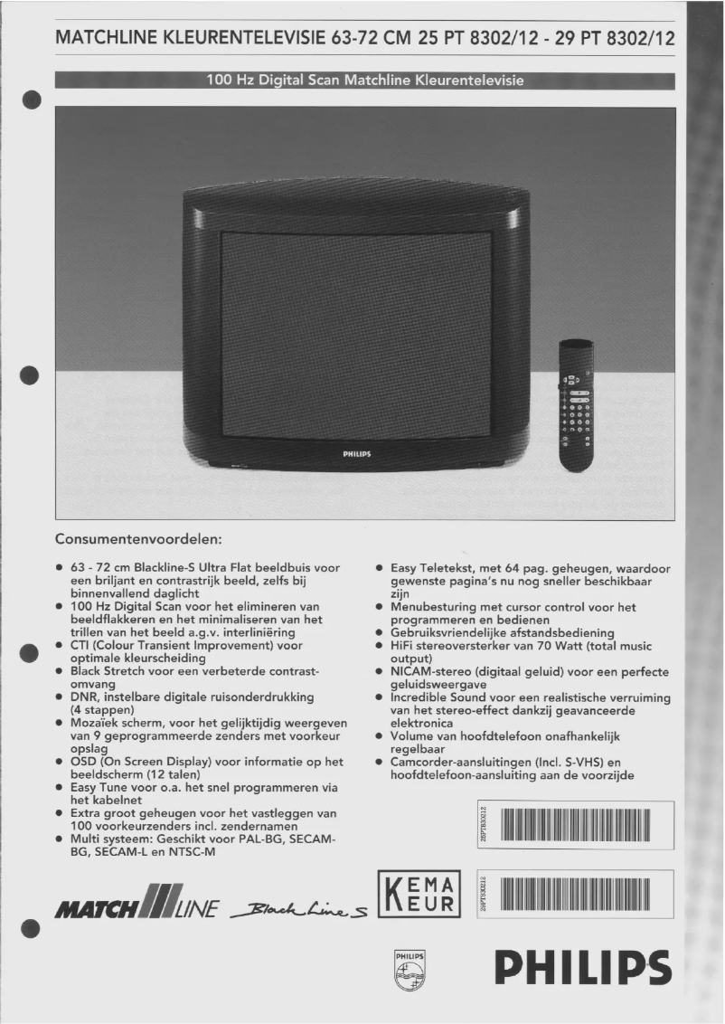 Página 1 del manual Manual de usuario Philips 25PT8302