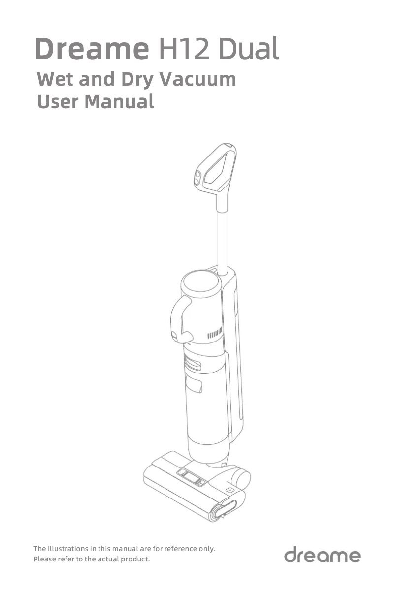 Page n°1 - Manuel utilisateur Dreame H12 Dual