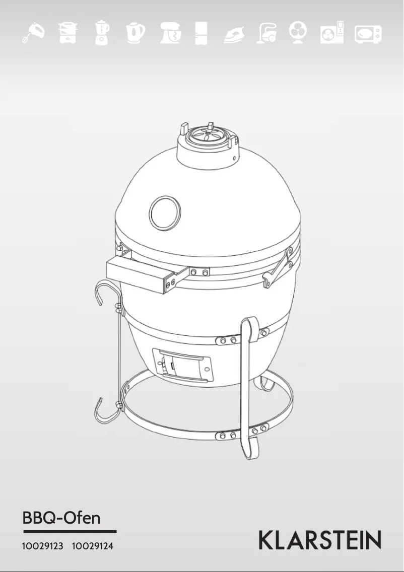 Page 1 of the manual User Manual Klarstein 10029124
