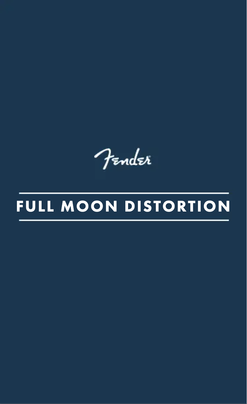 Image de la première page du manuel de l'appareil Full Moon Distortion