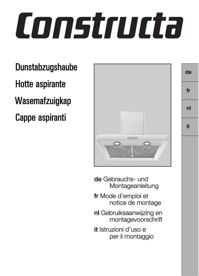 Image de la première page du manuel de l'appareil CD69750